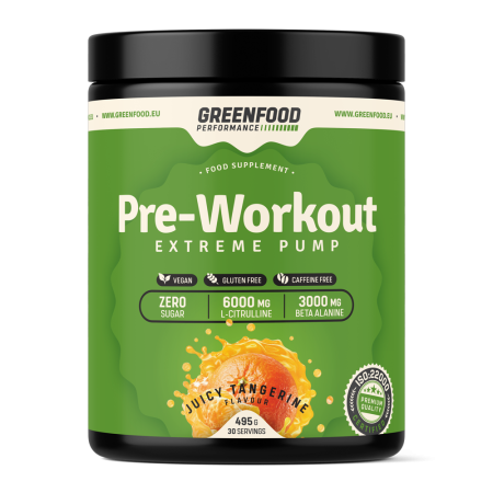 GreenFood Pre-Workout 495 g