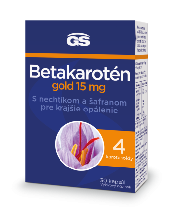 GS Betakaroten gold 15mg 30 kapsúl