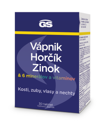 GS Vápnik,horčík, zinok, 30 tbl