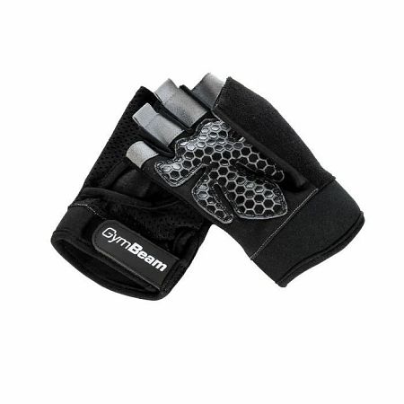 Gymbeam fitness rukavice grip black xl čierna