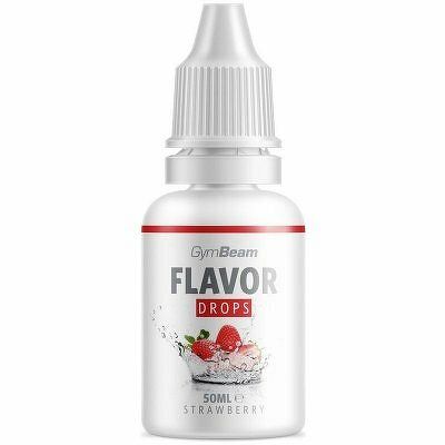 GymBeam Flavor Drops 30 ml Příchuť Jahoda ml 30 ml