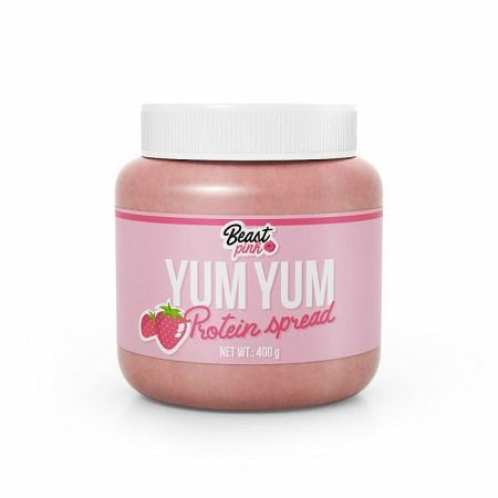 Gymbeam proteinová natierka beastpink jahoda 400 g