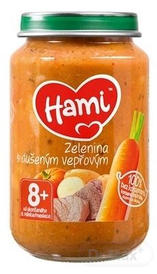 Hami Zelenina s duseným bravčovým 200 g