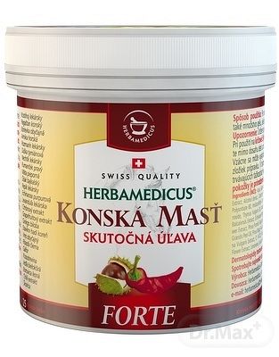 Herbamedicus konská masť Forte hrejivá 250 ml