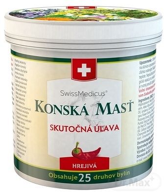 Herbamedicus konská masť hrejivá 250 ml