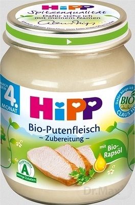 HiPP BIO Morčacie mäso 125 g