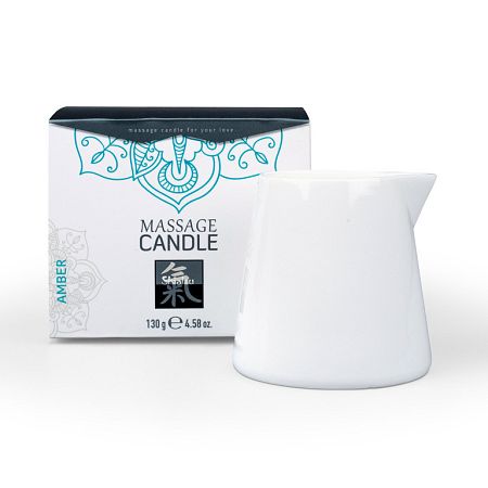 Hot Masážna sviečka Massage Candle Amber 1×130 g