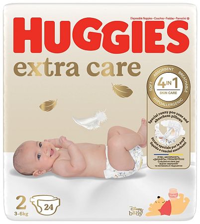 HUGGIES Extra Care 2 24 ks