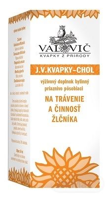 J.V. Kvapky Chol na trávenie a činnosť žlčníka 50 ml