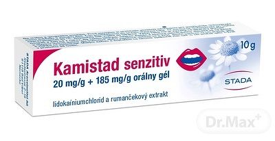 Kamistad senzitiv gel.ora.1 x 10 g