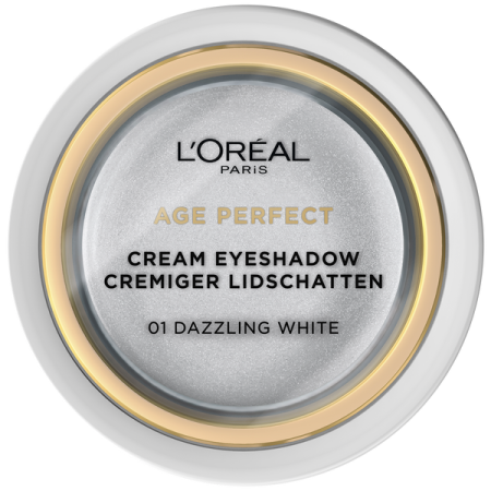 L´Oréal Paris Age Perfect Cream Eyeshadow očný tieň 01 Dazzling White 4 ml