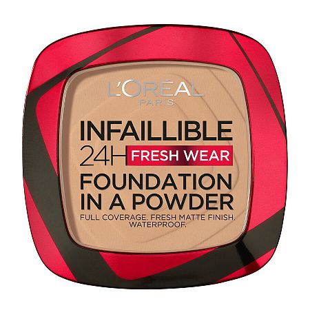 L'Oréal Paris Infaillible 24H Fresh Wear Foundation In A Powder Dlhotrvajúci púdrový make-up 140 golden beige 9 g