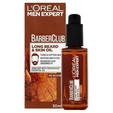 L´Oréal Paris Men Expert Barber Club Long Beard & Skin Oil olej na fúzy 30 ml