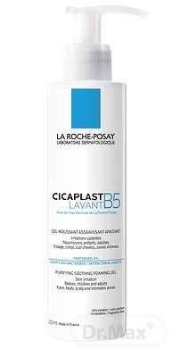 LA ROCHE-POSAY Cicaplast Lavant B5 čisticí upokojujúci penivý gél 200 ml