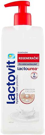 Lactovit Lactourea regenerační tělové mléko s dávkovačem 400 ml