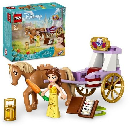 LEGO® │ Disney Princess™ 43233 Bella a rozprávkový kočiar s koníkom