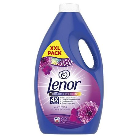 Lenor Tekutý prací prostriedok Floral Bouquet & Note Of Musk 3 l 60 PD