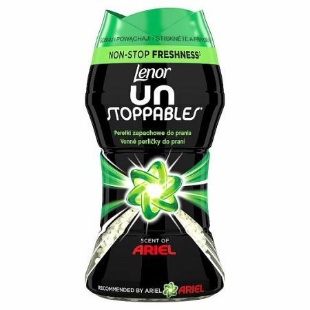 Lenor Unstoppables Scent of Ariel vonné perličky do práčky dodávajú prádlu intenzívnu sviežu vôňu 140 g