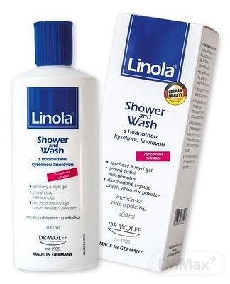 Linola Dusch und Wasch sprchová a umývacie emulzia 300 ml