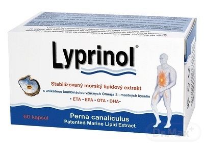 Lyprinol lipidový extrakt 60 kapsúl