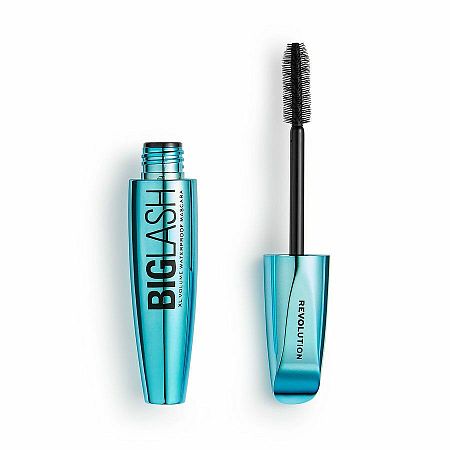 Makeup Revolution Big Lash Volume vodeodolná riasenka pre objem Black 8 ml