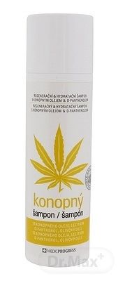 Medicprogress Cannabis Care konopný šampón with Hemp oil Olive oil D-panthenol 200 ml