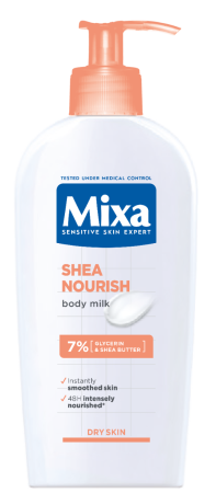 Mixa Intense Nourishment výživné telové mlieko pre veľmi suchú pokožku 400 ml