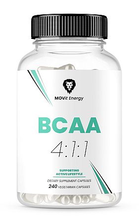 MOVit BCAA 4:1:1, 240 kapsúl