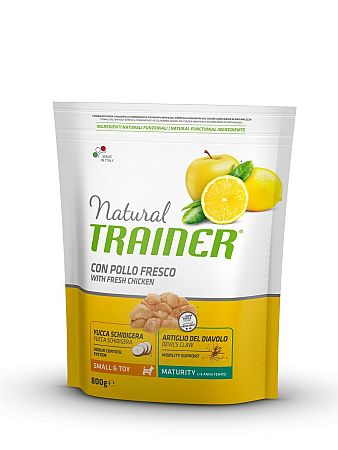 Natural Trainer Small&Toy Maturity Čerstvé Kura 800g