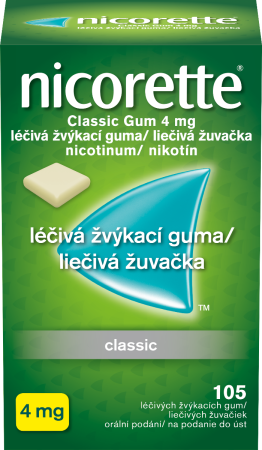 Nicorette Classic Gum 4 mg