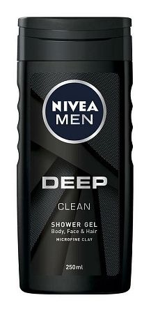 Nivea Men Deep clean sprchový gél 250 ml