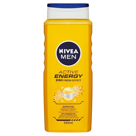 NIVEA Men Sprch.gél Active Energy 500ml