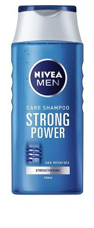 Nivea Strong Power For Men šampón 250 ml