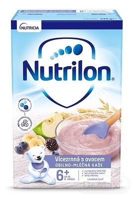 Nutrilon obilno-mliečna viaczrnná s ovocím 225 g