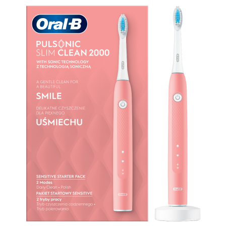 Oral B Elektrická kefka Pulsonic Slim clean 2 000 Pink