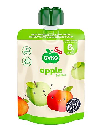 Ovko Bio 100% jablko 90 g