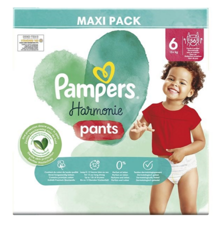 PAMPERS Harmonie Pants 6 56 ks