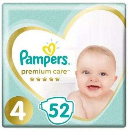 Pampers Premium Care 4 52 ks