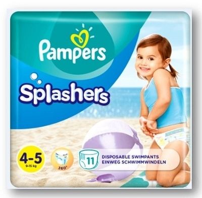 Pampers Splashers Pants 4-5 11 ks