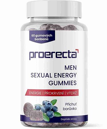 Proerecta Men Sexual Energy gummies 60 ks