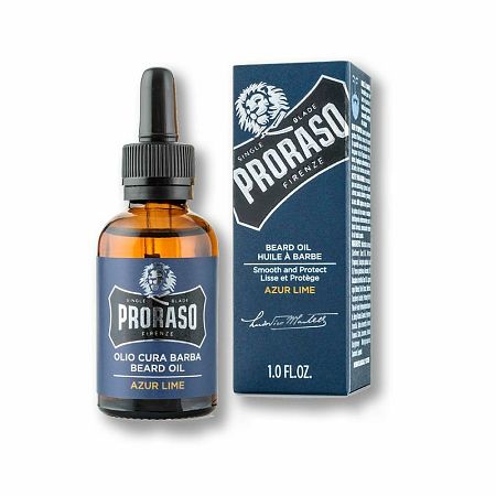 Proraso Azur Lime olej na fúzy 30 ml