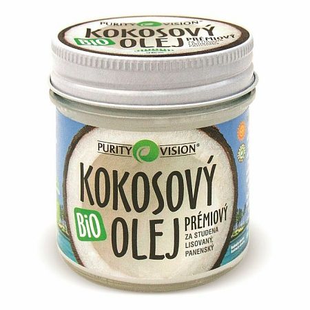 Purity Vision Bio kokosový olej Panenský 0,12 l