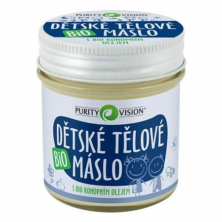 PURITY VISION detské telové maslo pre suchú a ekzematickú pokožku 100 ml