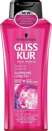 Schwarzkopf Gliss Kur Kur Supreme Length šampón na vlasy 400 ml