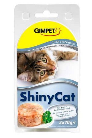 ShinyCat tuňák krevety 2 x 70 g