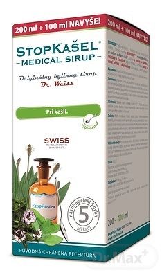 Simply You Dr.Weiss Stopkašel Medical sirup pri kašli 300 ml