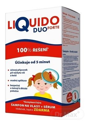 Simply You LiQuido Duo Forte šampón na vši 200 ml + sérum 125 ml darčeková sada