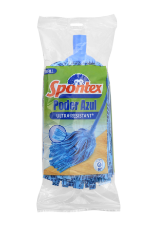 Spontex náhrada mop poder azul