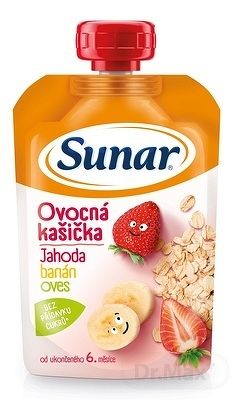 Sunar jahoda banán ovos 120 g