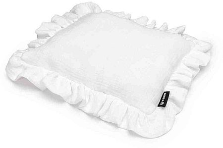 T-Tomi Muslin Pillow vankúš White 25x30